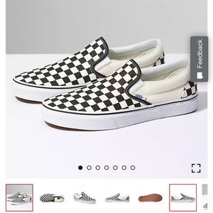Vans Checkerboard Slip-on - US Women size 6.5 (US Men 5.0)